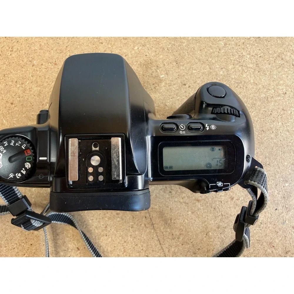 Canon EOS Rebel X 35mm SLR Film Camera EF Body Only w Lens Cap - Tested Working